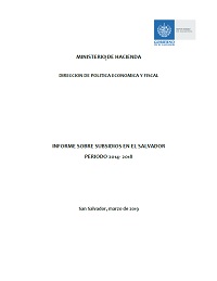 Informe sobre subsidios período 2014-2018 (no description) 
